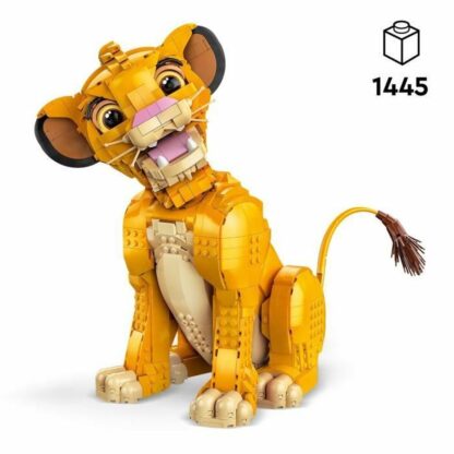 Παιχνίδι Kατασκευή Lego Disney Classic 43247 Simba, the Young Lion King Πολύχρωμο 1445 Τεμάχια