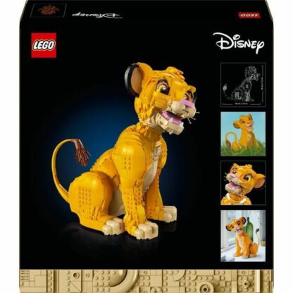 Παιχνίδι Kατασκευή Lego Disney Classic 43247 Simba, the Young Lion King Πολύχρωμο 1445 Τεμάχια