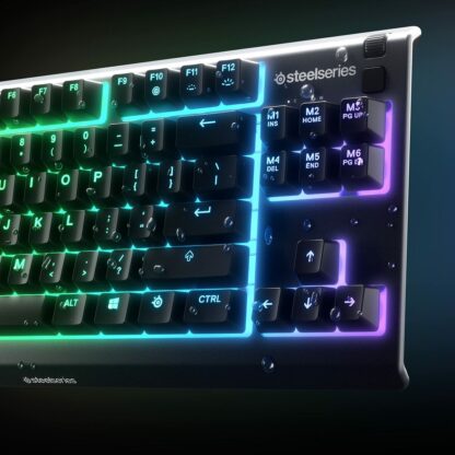 Πληκτρολόγιο Παιχνιδιού SteelSeries APEX 3 TKL Μαύρο Ισπανικό Qwerty