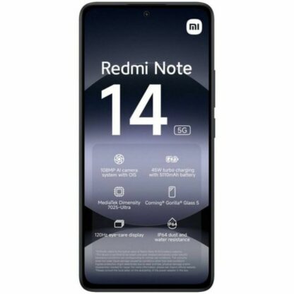 Smartphone Xiaomi Redmi Note 14 6,67" 8 GB RAM 256 GB Μαύρο