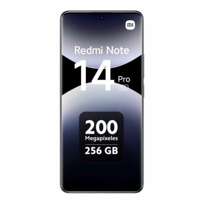 Smartphone Xiaomi Redmi Note 14 PRO 5G 6,67" Mediatek Dimensity 7300 8 GB RAM 256 GB Μαύρο