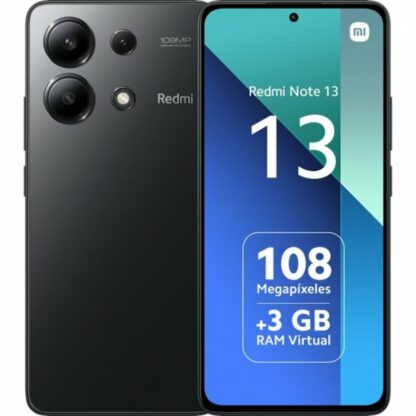 Smartphone Xiaomi Redmi Note 13 6,67" Snapdragon 6 GB RAM 128 GB Μαύρο