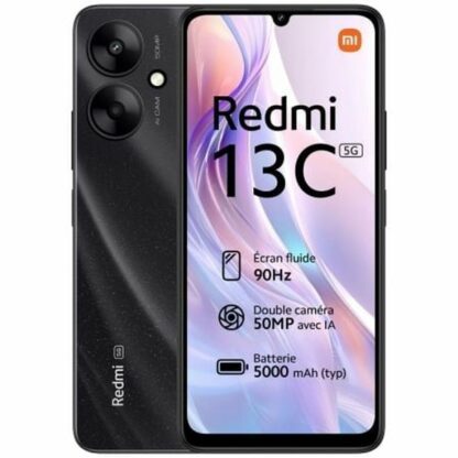 Smartphone Xiaomi REDMI 13C BLACK 6,74" Mediatek Dimensity 6100+ 4 GB RAM 128 GB Μαύρο