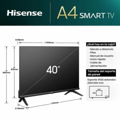 Smart TV Hisense 40A4N        40 LED