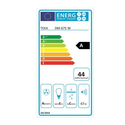 Συμβατικός Απορροφητήρας Teka 40476230 60 cm 603 m3/h 67 dB 278W Λευκό