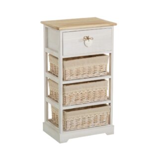 Αποσπώμενο Puff Versa Γκρι Bamboo Ξύλο MDF 36 x 44 x 36 cm (2 Τεμάχια)