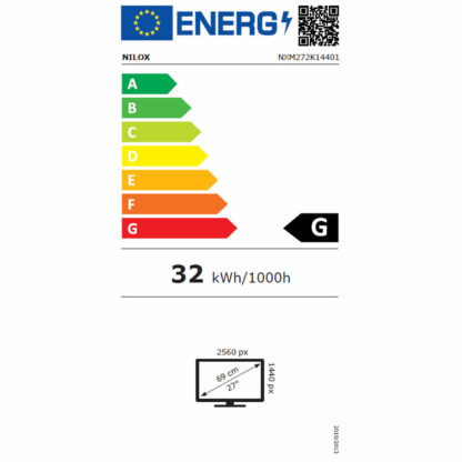 Οθόνη Nilox NXM272K14401 2K LED 27" LED VA