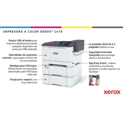 Εκτυπωτής Λέιζερ Xerox C410V_DN