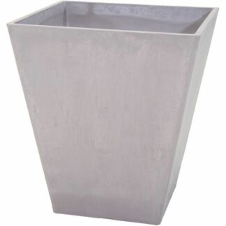 Βάζο Λουλουδιών Mega Collections Ecostone Planter Μαύρο 55 x 51 cm