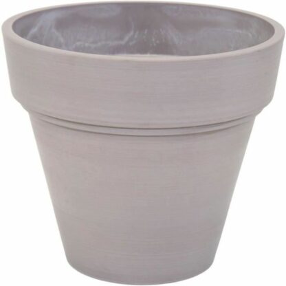 Βάζο Λουλουδιών Mega Collections Ecostone Planter Καφέ Χρώμα Τεφρόχρουν 55 x 51 cm