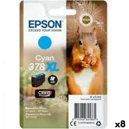 Αυθεντικό Φυσίγγιο μελάνης Epson XP-8500, 8505, 15000 Κυανό (8 Μονάδες)