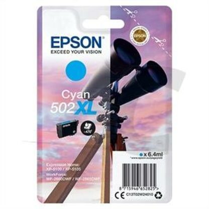 Αυθεντικό Φυσίγγιο μελάνης Epson XP-5100 5105 WF2860DWF 2865DWF Κυανό (x10)