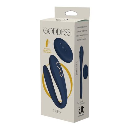 Συσκευή Δόνησης για Μασάζ Couples Massager Dream Toys Goddess Collection Μπλε