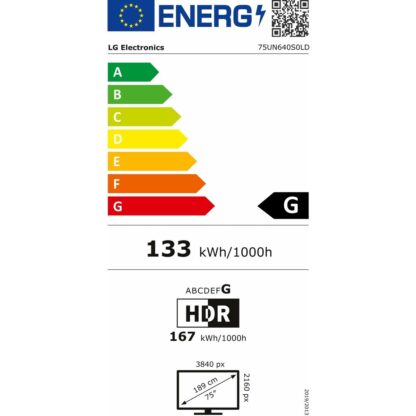 Οθόνη LG 75UN640S 4K Ultra HD 65" 50 - 60 Hz