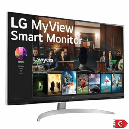 Οθόνη Gaming LG 32SQ700S-W 31,5" 4K Ultra HD