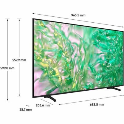 Smart TV Samsung 43CU8005 43" 4K Ultra HD LED HDR HDR10+ (Ανακαινισμένα A)