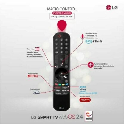 Smart TV LG C4 SERIES 77" 4K Ultra HD HDR OLED NVIDIA G-SYNC (Ανακαινισμένα A)