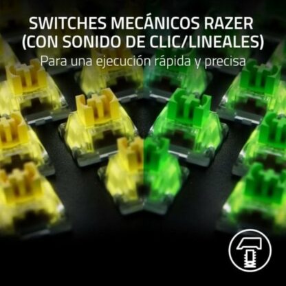 Πληκτρολόγιο Razer BlackWidow V4 X Yellow Switch Μαύρο