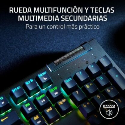 Πληκτρολόγιο Razer BlackWidow V4 X Yellow Switch Μαύρο