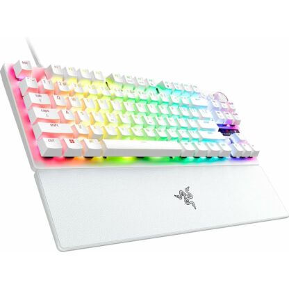 Πληκτρολόγιο Razer Huntsman V3 Pro Λευκό Ισπανικό Qwerty