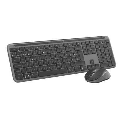 Πληκτρολόγιο και Ποντίκι Logitech MK950 Γραφίτης Ισπανικά QWERTY