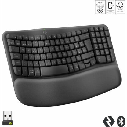 Πληκτρολόγιο Logitech 920-012296 Γραφίτης Ισπανικά QWERTY