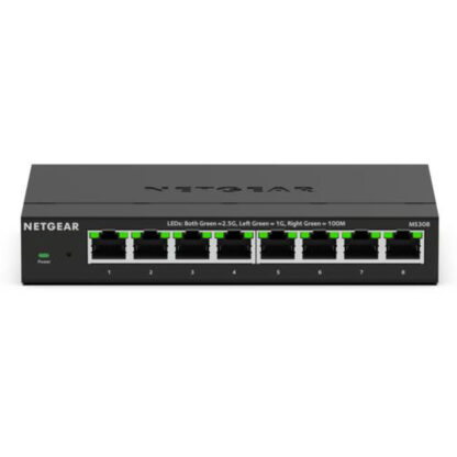 Switch Γραφείου Netgear MS308E-100EUS Μαύρο