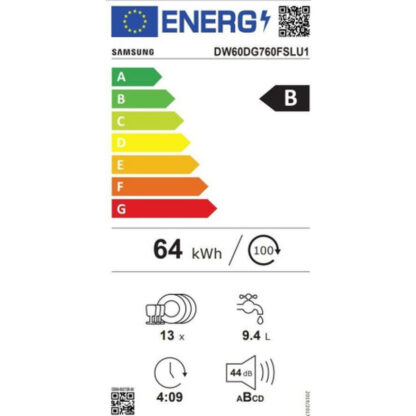 Πλυντήριο πιάτων Samsung DW60DG760FSLU1