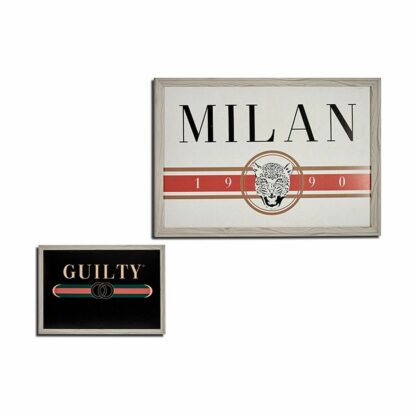 Πίνακας GUILTY MILAN τσιπ - ματ 46 x 2 x 66 cm (x6)