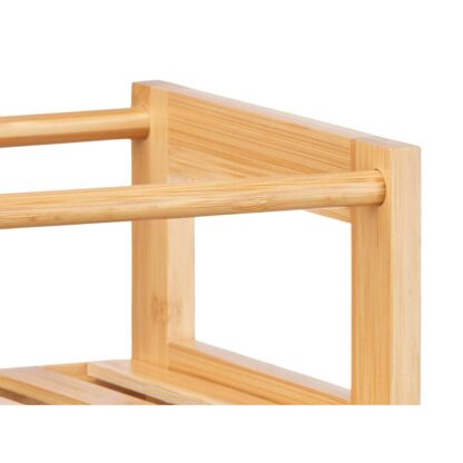 Ράφια Kipit WR5512 Φυσικό Bamboo πολυπροπυλένιο 44,5 x 75 x 20 cm (4 Μονάδες)