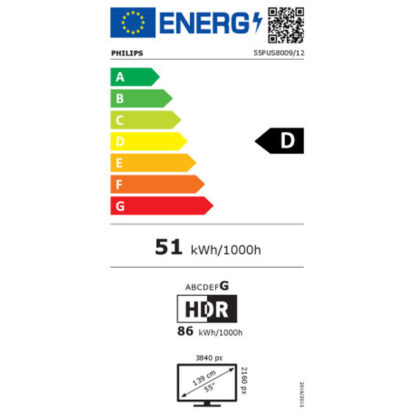 Smart TV Philips 50PUS8009AMB 50 4K Ultra HD 50" LED HDR