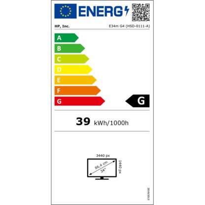 Οθόνη HP 40Z26AA#ABB VA 75 Hz 34"