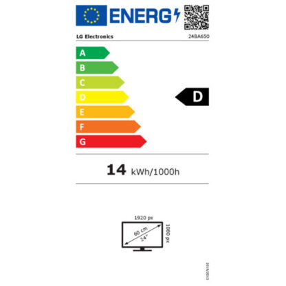 Οθόνη LG 24BA650 23,8" 100 Hz IPS