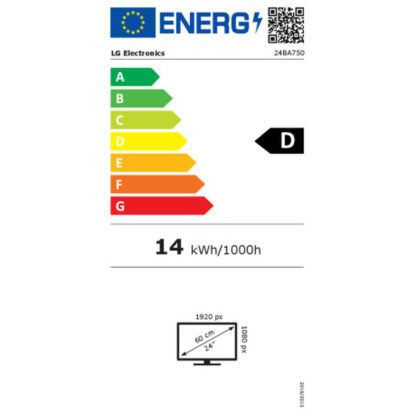 Οθόνη LG 24BA750-B 23,8" 100 Hz IPS