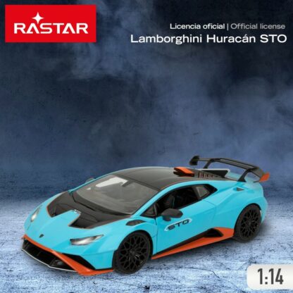 Αυτοκίνητο Radio Control Lamborghini Huracán STO Μπλε 1:14 (x2)