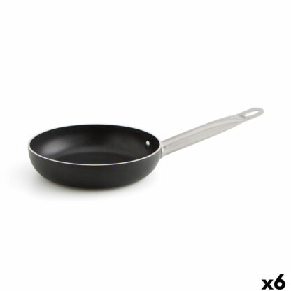 Τηγάνι Quid Pro Chef Μαύρο Μέταλλο Χάλυβας Ø 24 cm (x6)