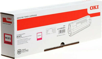 OKI 45862815 Γνήσιο Toner Laser Εκτυπωτή Ματζέντα High Capacity 10000 Σελίδων