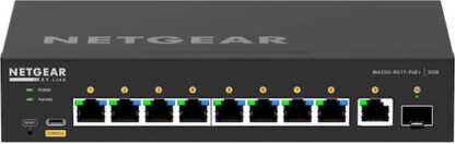 Διακόπτης Netgear GSM4210PD-100EUS Μαύρο