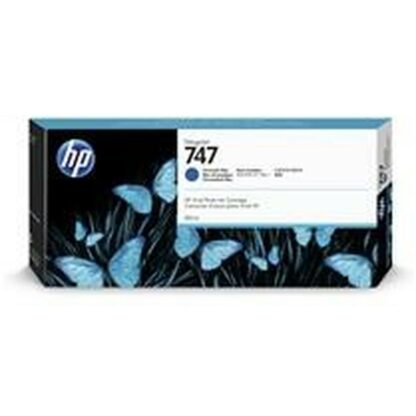 Αυθεντικό Φυσίγγιο μελάνης HP Cartucho de tinta azul cromática HP DesignJet 747 de 300 ml Μπλε