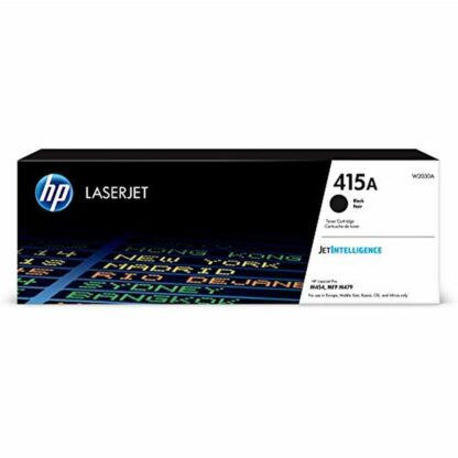HP 415A Γνήσιο Toner Laser Εκτυπωτή Μαύρο 2400 Σελίδων (W2030A)
