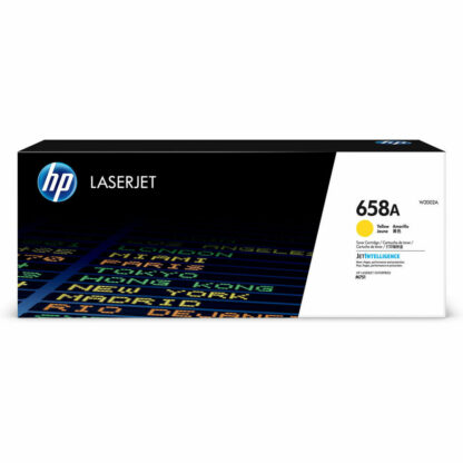 HP 658A Γνήσιο Toner Laser Εκτυπωτή Κίτρινο 6000 Σελίδων (W2002A)