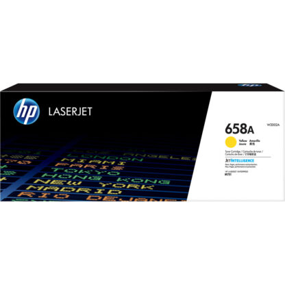 HP 658A Γνήσιο Toner Laser Εκτυπωτή Κίτρινο 6000 Σελίδων (W2002A)
