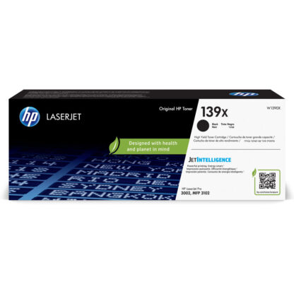 HP 139X Γνήσιο Toner Laser Εκτυπωτή Μαύρο High Yield 4000 Σελίδων (W1390X)