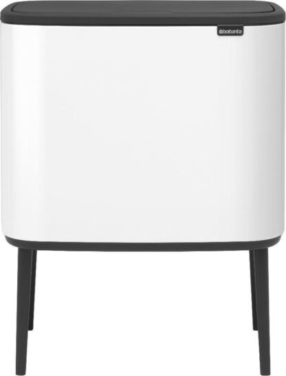 Brabantia Bo Touch Bin white 3 x 11 L