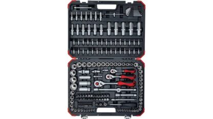 Gedore R45603172 Καστάνια με Καρυδάκια 12" & 14" & 38" 172τμχ