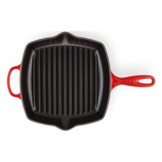 Le Creuset Grill Pan Cast Iron Square black 26 cm