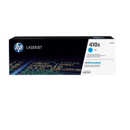 HP 410X Γνήσιο Toner Laser Εκτυπωτή Κυανό High Yield 5000 Σελίδων (CF411X)