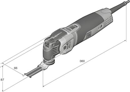 Fein Multimaster Mm 700 Max Top Πολυεργαλείο με Ρύθμιση Ταχύτητας
