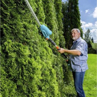 Gardena THS 42/18V P4A Μπορντουροψάλιδο Μπαταρίας 18V Τηλεσκοπικό με Μήκος Λάμας 42cm Solo