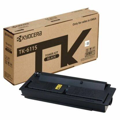 Kyocera TK-6115 Γνήσιο Toner Laser Εκτυπωτή Μαύρο 15000 Σελίδων (1T02P10NL0)